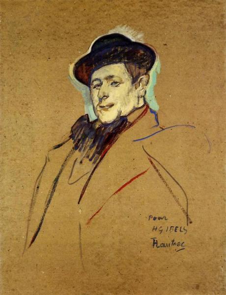 Henri-gabriel Ibels by Henri De Toulouse-lautrec