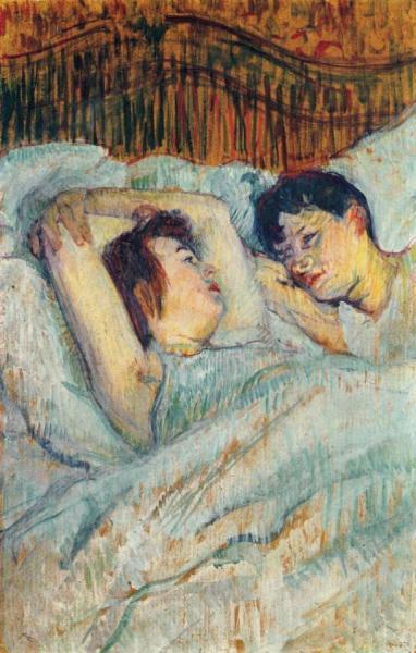 Henri De Toulouse-lautrec In Bed