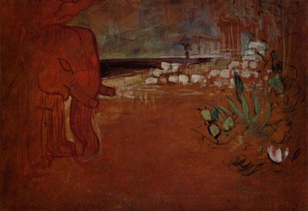 Indian Decor by Henri De Toulouse-lautrec