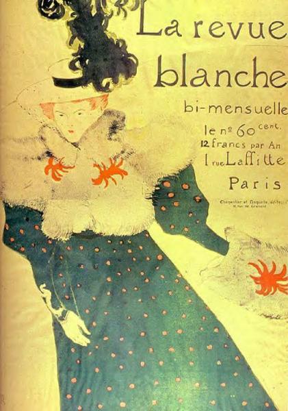 La Revue Blanche by Henri De Toulouse-lautrec