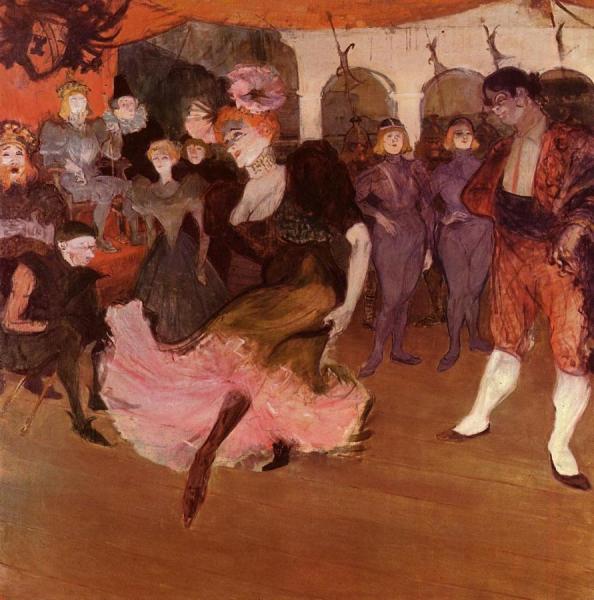 Marcelle Lender Dancing In The Bolero In Chilperic by Henri De Toulouse-lautrec