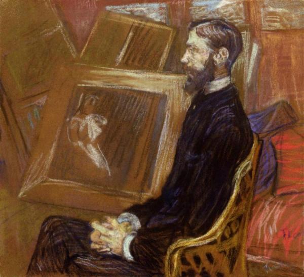 Portrait Of Georges-henri Manuel by Henri De Toulouse-lautrec