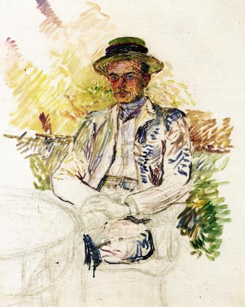 Portrait Of Louis Pascal by Henri De Toulouse-lautrec