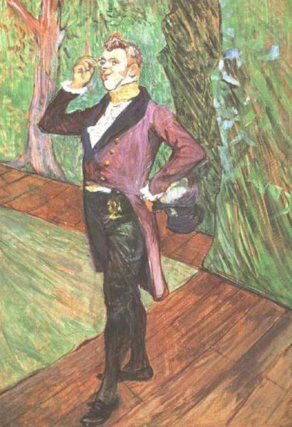 Portrait Of M. Samary by Henri De Toulouse-lautrec