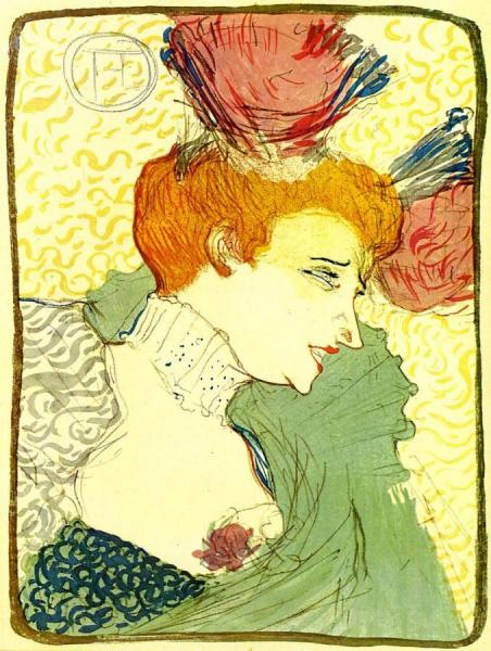 The Actress Marcelle Lender by Henri De Toulouse-lautrec Oil Painting Reproductions