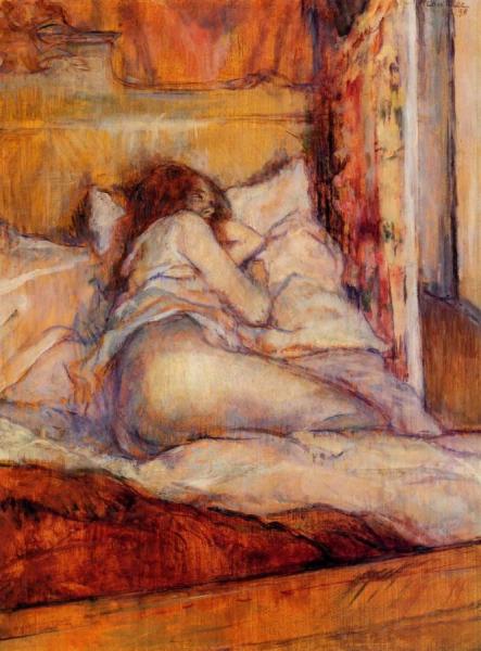 The Bed by Henri De Toulouse-lautrec Oil Painting Reproductions