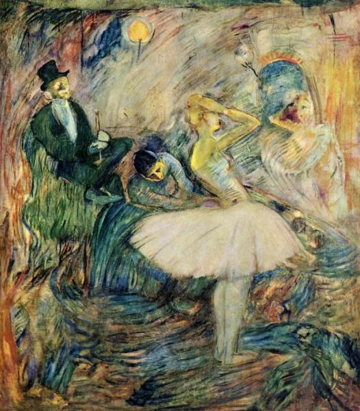 Henri De Toulouse-lautrec The Dancer In Her Dressing Room