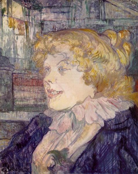 The English Girl From The 'star', Le Havre by Henri De Toulouse-lautrec