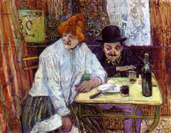 The Last Crumbs by Henri De Toulouse-lautrec