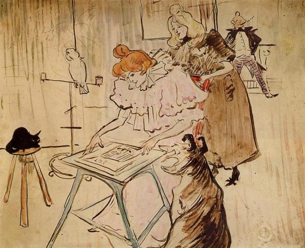 The Motograph by Henri De Toulouse-lautrec