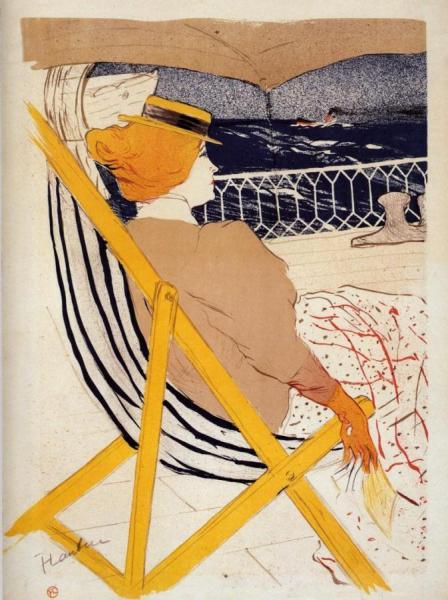 The Passenger In Cabin 54 by Henri De Toulouse-lautrec