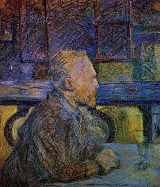 Vincent Van Gogh by Henri De Toulouse-lautrec
