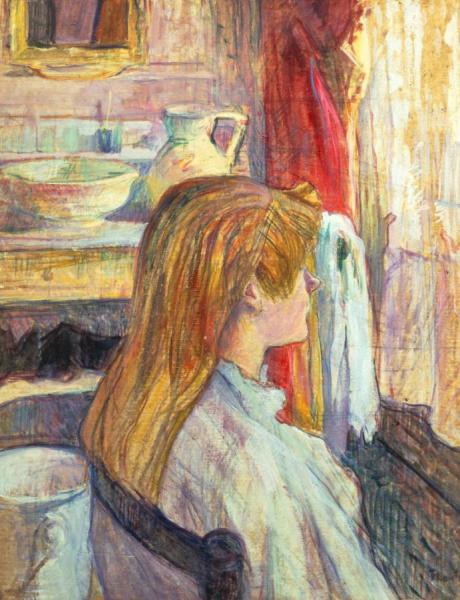 Woman At The Window by Henri De Toulouse-lautrec