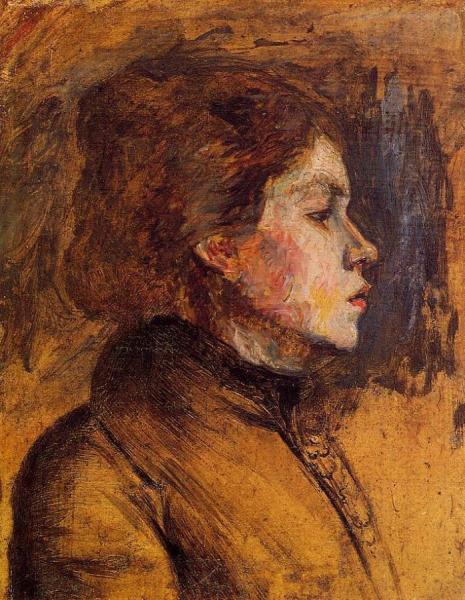 Henri De Toulouse-lautrec Woman's Head