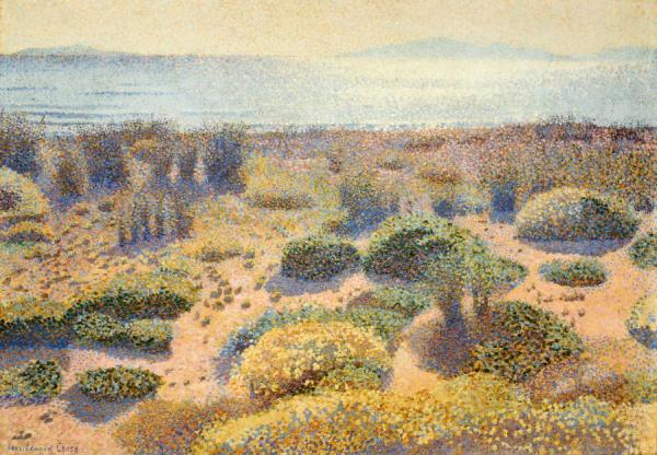 Beach At Vignasse, The Golden Isles, 1891-1892 by Henri Edmond Cross