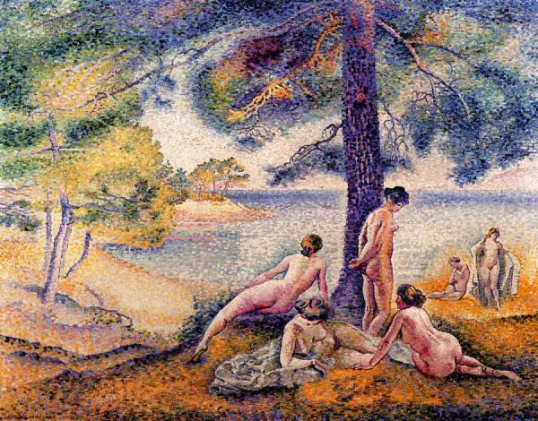 A Place In The Shade by Henri Edmond Cross