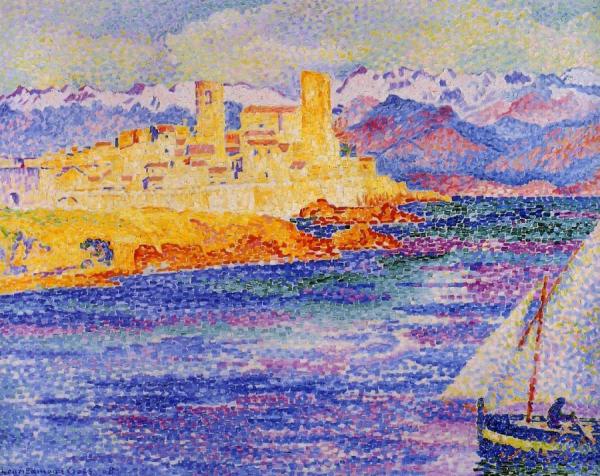 Antibes by Henri Edmond Cross