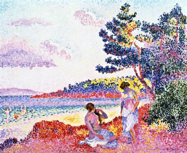 Bathers by Henri Edmond Cross