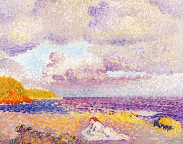 Before The Storm by Henri Edmond Cross
