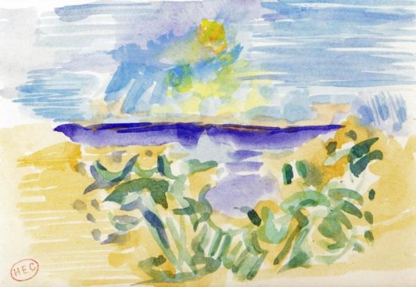 By The Sea by Henri Edmond Cross