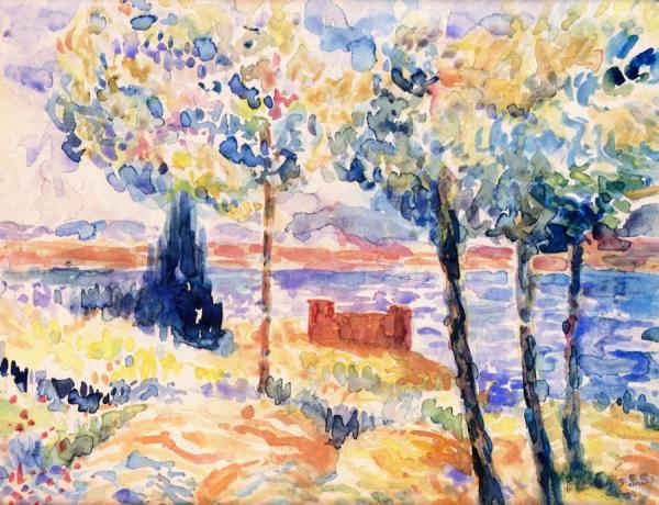 By The Sea by Henri Edmond Cross