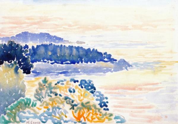 By The Sea by Henri Edmond Cross