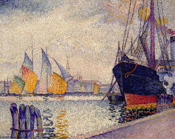 Canal De La Guidecca, Venice by Henri Edmond Cross