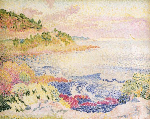 Coast Of Provence, Le Four Des Maures by Henri Edmond Cross