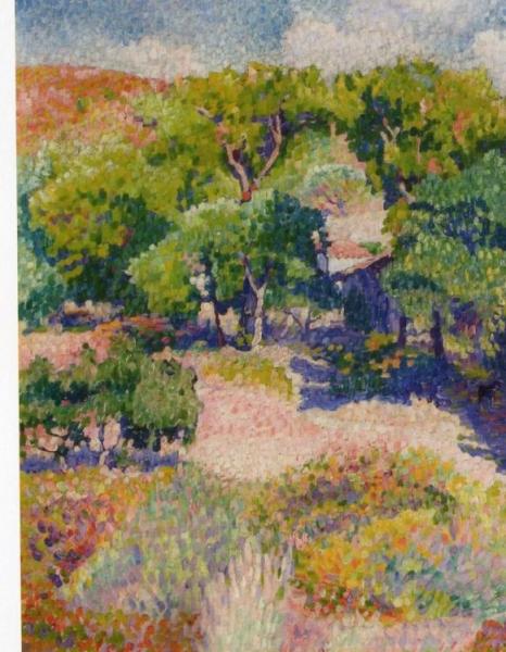 Cypresses by Henri Edmond Cross
