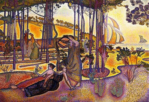 Evening Breeze by Henri Edmond Cross