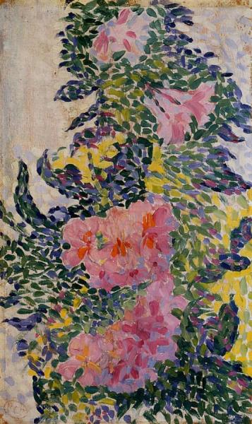 Flowers by Henri Edmond Cross