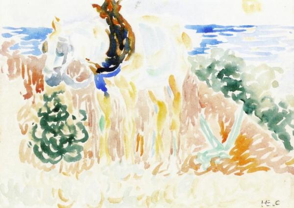 Horse by Henri Edmond Cross