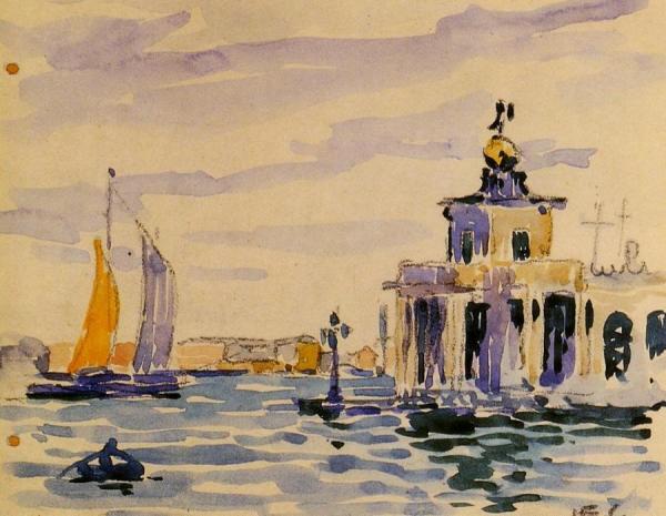 La Dogana by Henri Edmond Cross