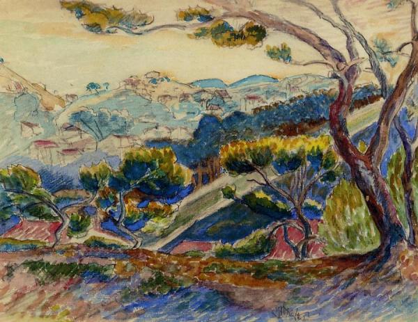 Landscape by Henri Edmond Cross