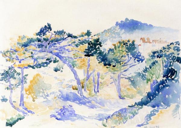 Landscape by Henri Edmond Cross