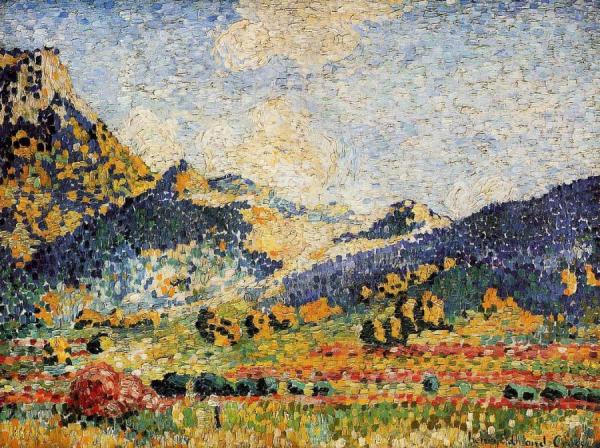 Les Petits, Montagnes Mauresques by Henri Edmond Cross