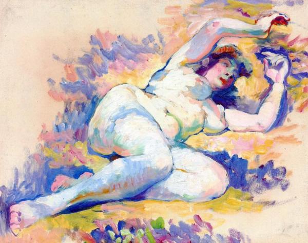 Napées (study) by Henri Edmond Cross
