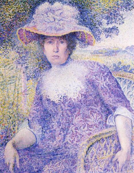 Portrait Of Madame Cross by Henri Edmond Cross