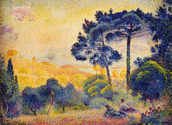 Provence Landscape by Henri Edmond Cross