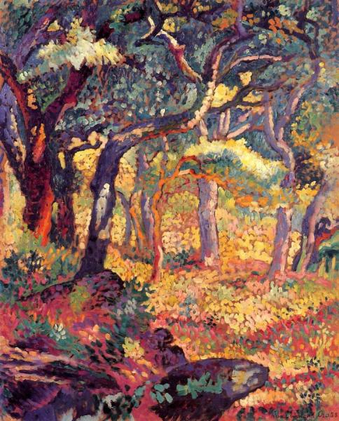 Study For 'the Clearing by Henri Edmond Cross