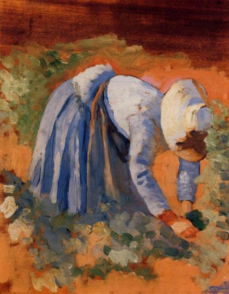 Study For 'the Grape Pickers' by Henri Edmond Cross