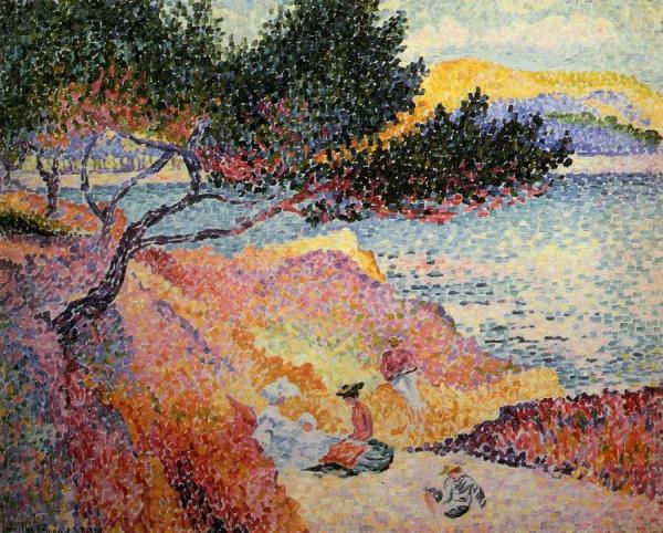The Bay At Cavaliere by Henri Edmond Cross