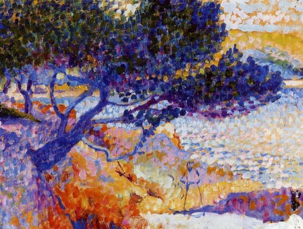 The Bay Of Cavaliere (study) by Henri Edmond Cross