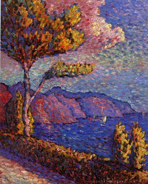 The Canal Near St. Tropez by Henri Edmond Cross