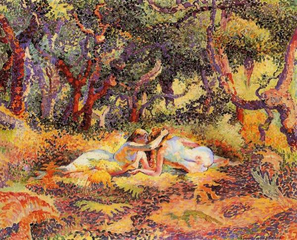 The Forest by Henri Edmond Cross