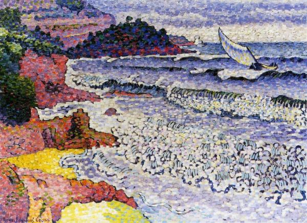 The Lapping Sea by Henri Edmond Cross