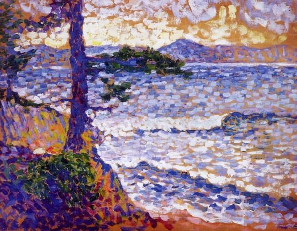 The Mediterranean Coast by Henri Edmond Cross