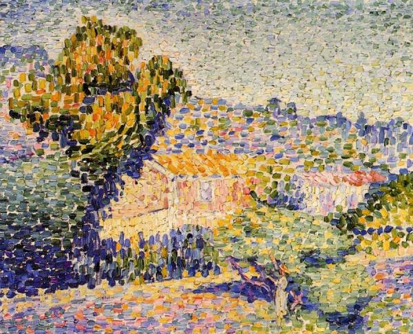 The Pink House by Henri Edmond Cross