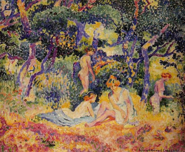The Woods by Henri Edmond Cross