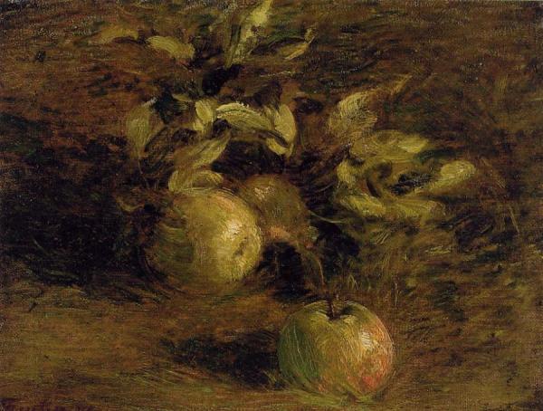 Apples by Henri Fantin-latour